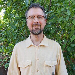 Urban Outfitters BDG flannel button down shirt shacket jacket salmon yellow